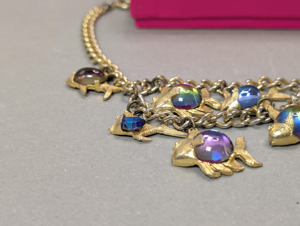 Collier flach ausgelegt, Länge ca. 36 cm