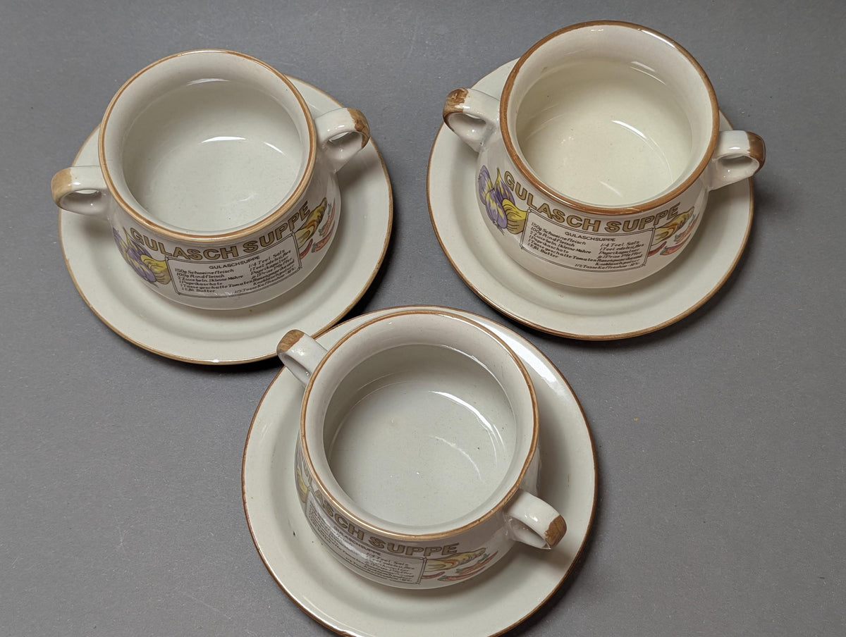 Schale mit passender Untertasse