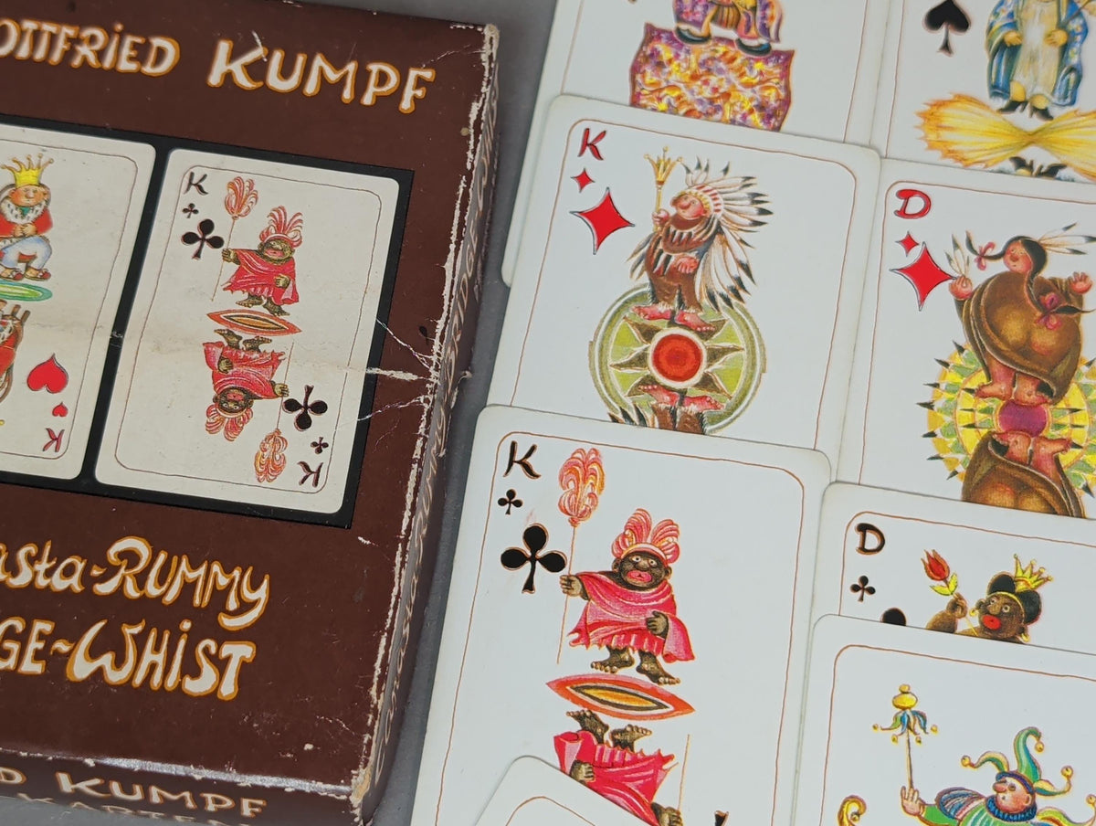 Farbzeichen mit Künstlerfiguren