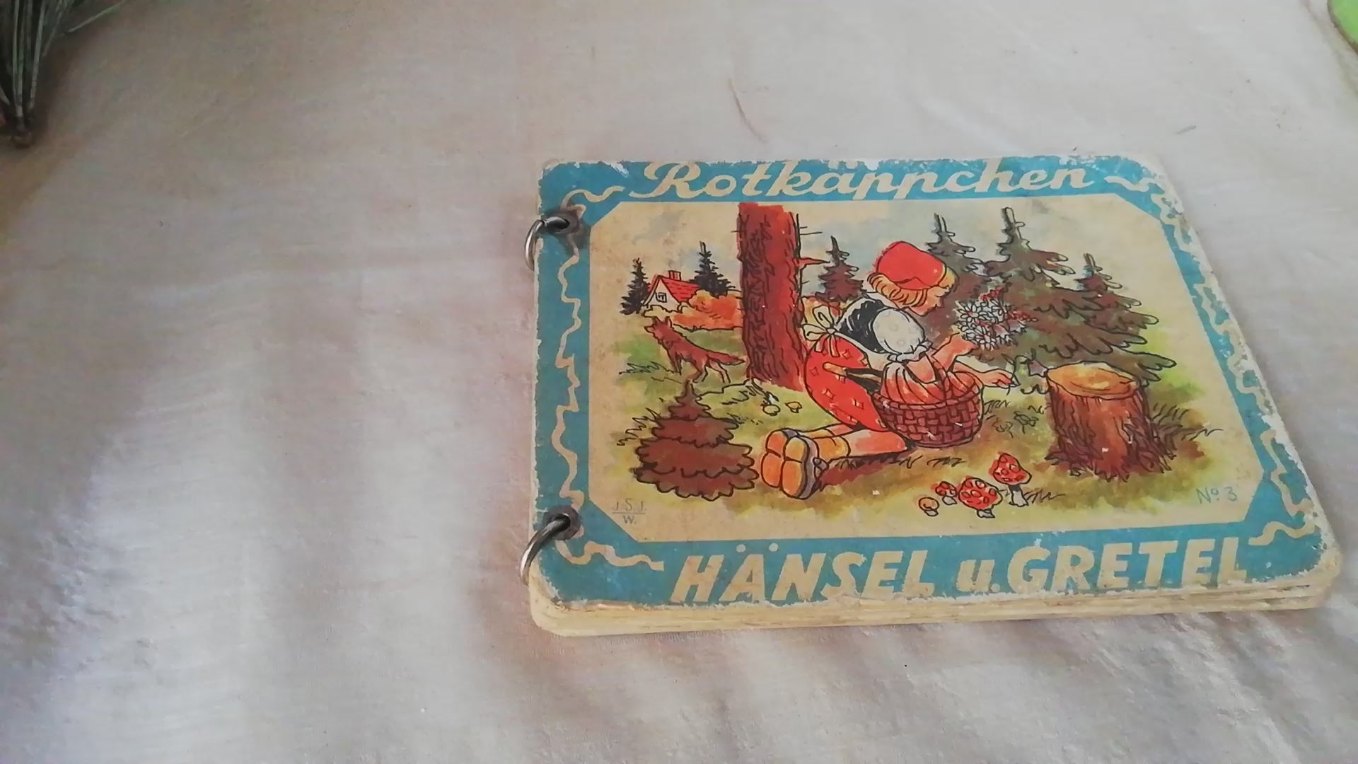 Märchenbuch Sammlerstück 1950. Video