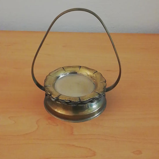 Elegantes Bar-Zubehör aus der Mid-Century Ära in glänzendem Gold, Video