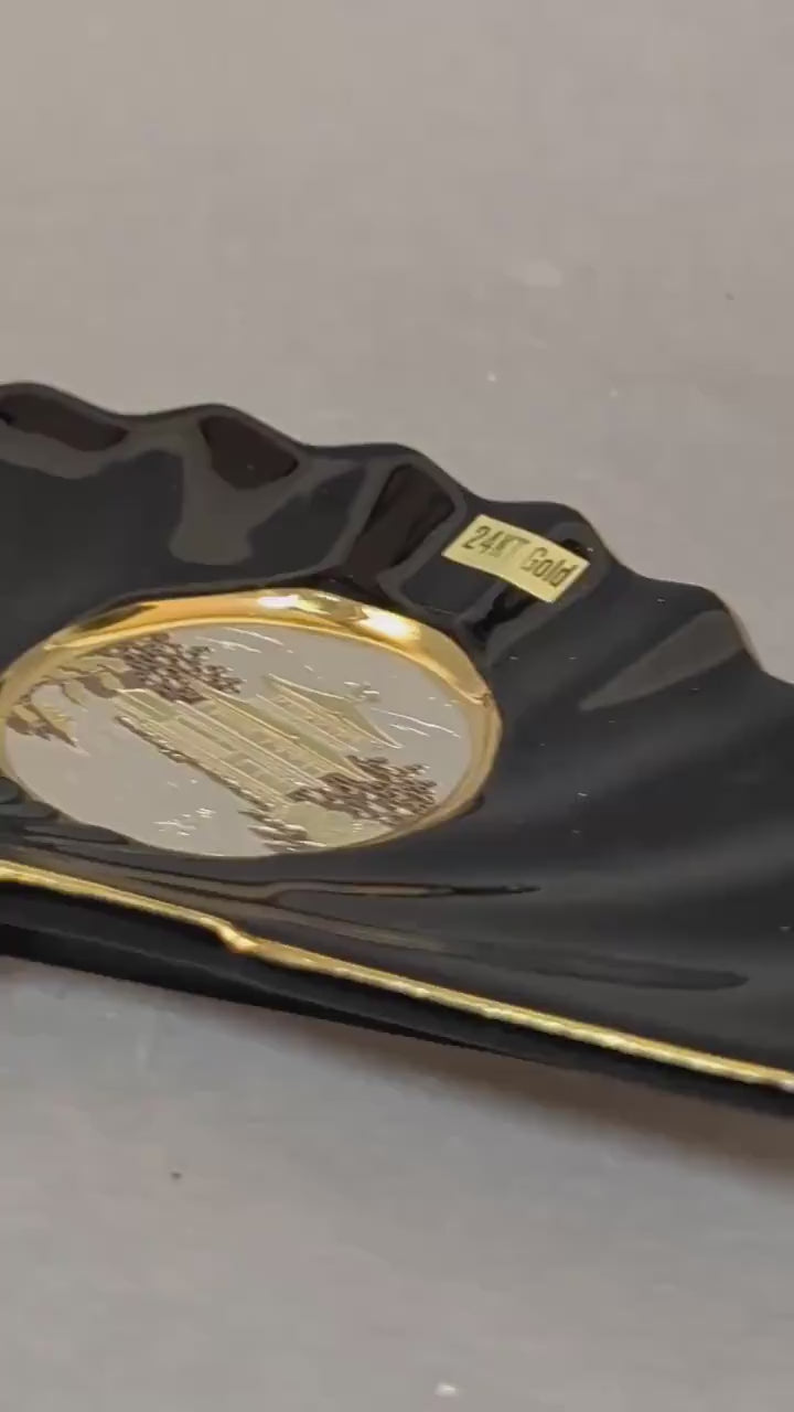 Video: Japanische Chokin-Schale im Fächerdesign rundum