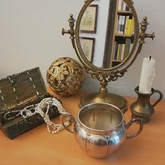 Video: Wiener Jugendstil-Zuckerdose von Argentor rundum